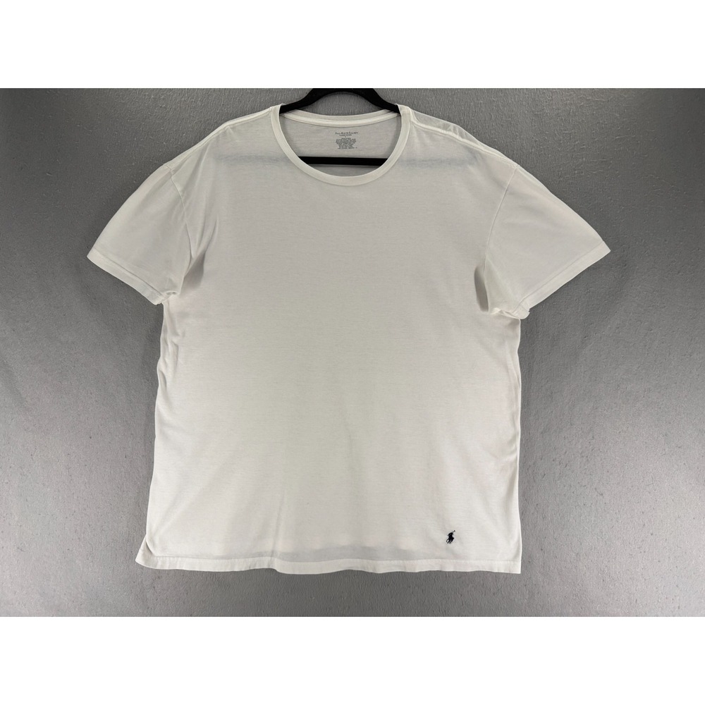 Polo Ralph Lauren T-Shirt Mens L Classic Cotton Crew Neck Tee Pony Old Money *